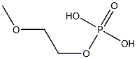 Phosphoric acid 2-methoxyethyl ester Struktur