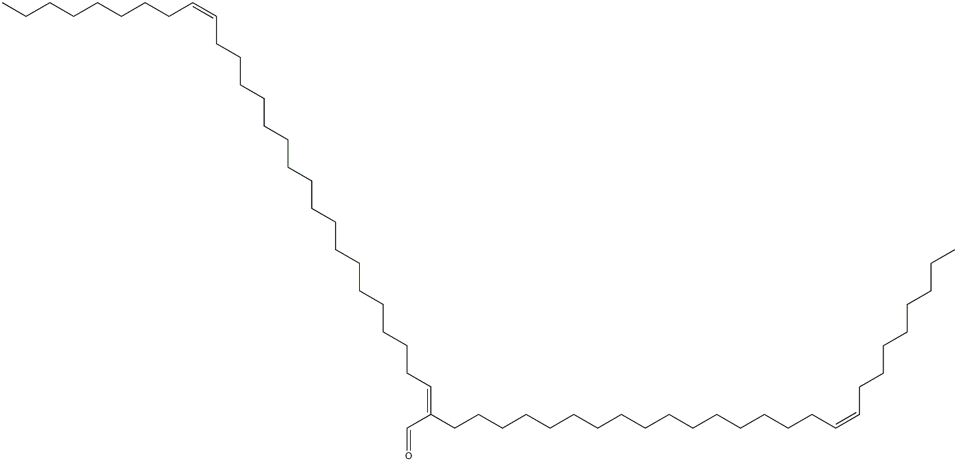 (2Z,21Z)-2-[(17Z)-17-Hexacosen-1-yl]triaconta-2,21-dienal Struktur