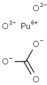 Carbonic acid plutonium(VI)dioxide salt Struktur