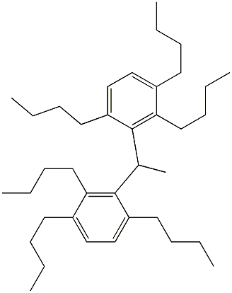 3,3'-Ethylidenebis(1,2,4-tributylbenzene) Struktur