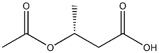 [R,(-)]-3-Acetyloxybutyric acid Struktur