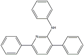 N,3,6-Triphenylpyridin-2-amine Struktur