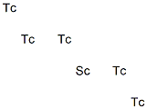 Scandium pentatechnetium Struktur