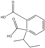 Phthalic acid hydrogen 1-sec-butyl ester Struktur