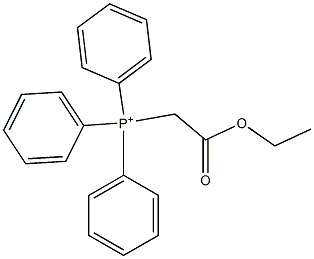 Triphenyl(ethoxycarbonylmethyl)phosphonium Struktur