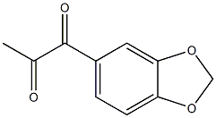 1-(1,3-Benzodioxol-5-yl)propane-1,2-dione Struktur