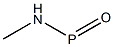 N-Methylaminophosphine oxide Struktur