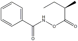 (-)-N-[[(R)-2-Methylbutyryl]oxy]benzamide Struktur