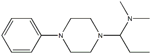 1-[1-(Dimethylamino)propyl]-4-phenylpiperazine Struktur