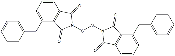 Benzyl[(1,3-dihydro-1,3-dioxo-2H-isoindol)-2-yl] persulfide Struktur