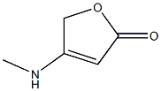 4-(Methylamino)-2,5-dihydrofuran-2-one Struktur