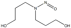 N-Nitrosobis(3-hydroxypropyl)amine Struktur