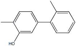 5-(2-Methylphenyl)-2-methylphenol Struktur