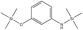 N-Trimethylsilyl-3-trimethylsilyloxyaniline Struktur