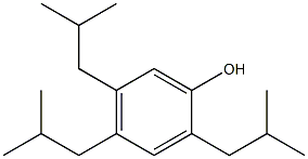 2,4,5-Triisobutylphenol Struktur