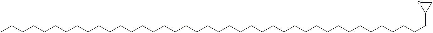 1,2-Epoxydotetracontane Struktur