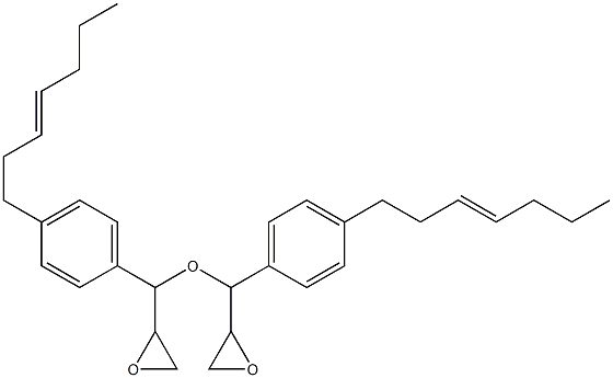 4-(3-Heptenyl)phenylglycidyl ether Struktur