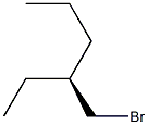 [S,(+)]-1-Bromo-2-ethylpentane Struktur