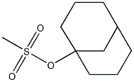 1-(Methanesulfonyloxy)bicyclo[3.3.1]nonane Struktur