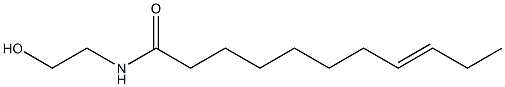 N-(2-Hydroxyethyl)-8-undecenamide Struktur