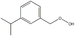 m-Cumenylmethyl hydroperoxide Struktur