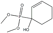 (1-Hydroxy-2-cyclohexen-1-yl)phosphonic acid dimethyl ester Struktur