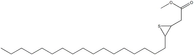 3,4-Epithiohenicosanoic acid methyl ester Struktur