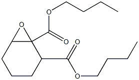 7-Oxabicyclo[4.1.0]heptane-1,2-dicarboxylic acid dibutyl ester Struktur