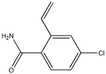 2-Ethenyl-4-chlorobenzamide Struktur