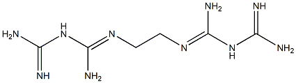 1,3,8,10-Tetraamino-1,10-bisimino-2,4,7,9-tetraazadecane-3,7-diene Struktur