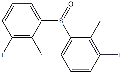 Methyl[3-iodophenyl] sulfoxide Struktur