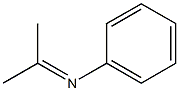 N-Phenylpropane-2-imine Struktur