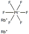 Rubidium hexafluoroplatinate(IV) Struktur