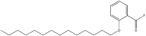 2-(Tetradecyloxy)benzoyl fluoride Struktur