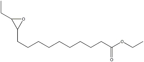 11,12-Epoxymyristic acid ethyl ester Struktur