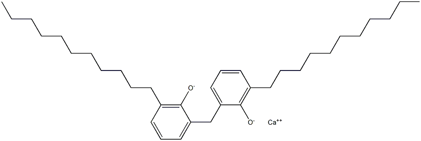 Calcium 2,2'-methylenebis(6-undecylphenoxide) Struktur