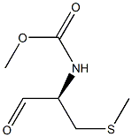 (R)-2-[(Methoxycarbonyl)amino]-3-[methylthio]propanal Struktur