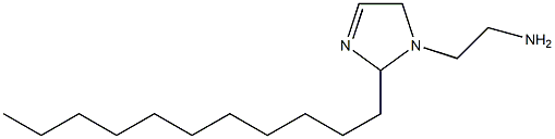 1-(2-Aminoethyl)-2-undecyl-3-imidazoline Struktur