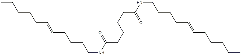 N,N'-Di(5-undecenyl)adipamide Struktur