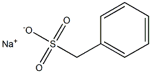 Benzenemethanesulfonic acid sodium salt Struktur