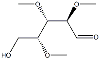 2-O,3-O,4-O-Trimethyl-D-xylose Struktur