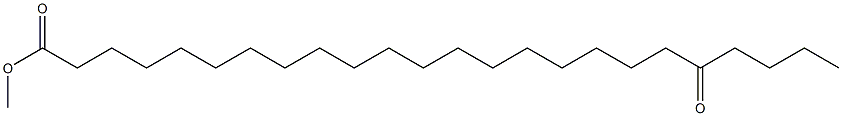 20-Oxotetracosanoic acid methyl ester Struktur