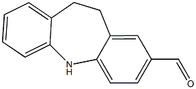 10,11-Dihydro-5H-dibenz[b,f]azepine-2-carbaldehyde Struktur