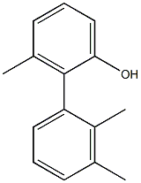 3-Methyl-2-(2,3-dimethylphenyl)phenol Struktur