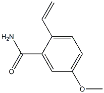 2-Ethenyl-5-methoxybenzamide Struktur