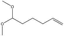 5-Hexenal dimethyl acetal Struktur