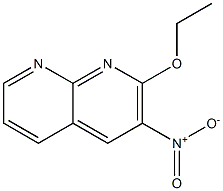 2-Ethoxy-3-nitro-1,8-naphthyridine Struktur