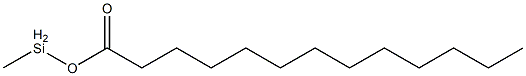 Tridecanoic acid methylsilyl ester Struktur