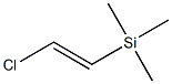 (E)-1-(Trimethylsilyl)-2-chloroethene Struktur