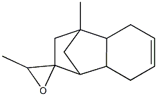 3,4,4a,5,8,8a-Hexahydro-3',4-dimethylspiro[1,4-methanonaphthalene-2(1H),2'-oxirane] Struktur